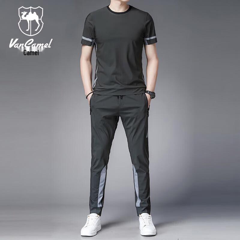 Мужская летняя быстросохнущая спортивная одежда VANCAMEL 2XL