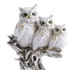 Owl Figurines Owl Statue Owl Sculpture Animal Statue for Office, Desktop Living Room