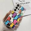 Cartoon Cute Cats Theme Shockproof Phone Case for Samsung Galaxy S26 Edge S25 Ultra S24 FE S23 Plus S21 Cover Anti Fall Fundas