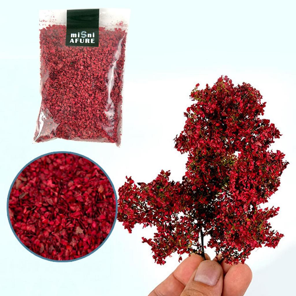 Micro Landscape Leaves 50ml Ground Cover Scene Accessories Leaf for Garden Model Train Sand Table Dioramas Layout