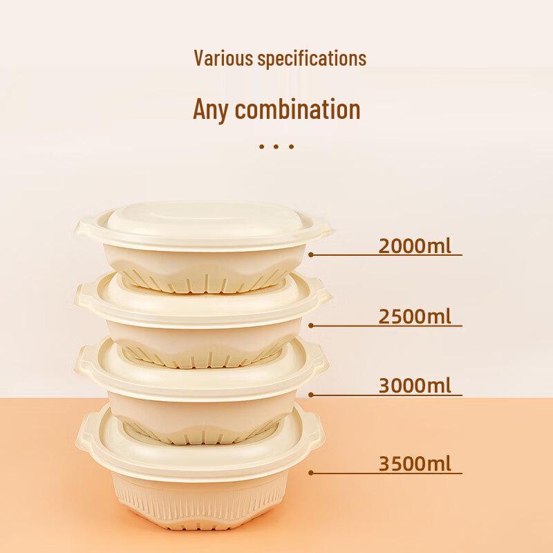 Biodegradable Corn Starch Disposable Meal Box