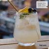 crystal irregular shape tea separation cup