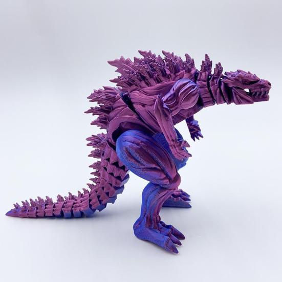 3D Tištěná Dinosaurí Ozdoba Artikulovaný Model Dinosaura Flexibilní Dinosaurí Fidget Hračka pro Úlevu od Stresu Dekorace na Stůl Domácí Kanceláře