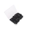 50pcs/100pcs Rubber Brooch Buckle Button Clasp Pin Backs Clutch Care Cap Nail Tie Back Stoppers Squeeze Badge Holder Jewelry Accessories