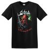 Heavy Metal Retro Art T Shirt Graphic Tee In The Sign Of Evil Warrior Style