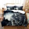 Dark Souls Bedding Set Single Twin Full Queen King Size Bed Set Aldult Kid Bedroom Duvetcover Sets Anime Parure De Lit Bed