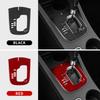 Real Soft Carbon Fiber Sticker For Renault Fluence 2009 2010 2011 2012 2013 2014 LHD Automatic Car Gear Shift Panel Trim Panel