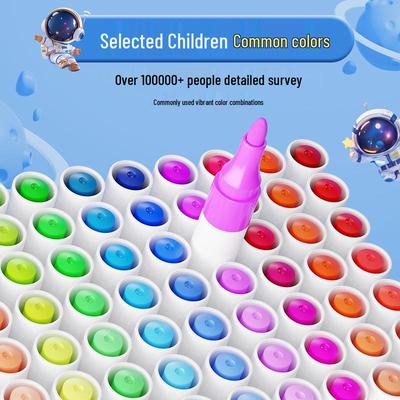 Deckendes, schichtbares Acrylmarker-Set für Kinder und Schüler