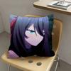 1pc Yoruka Kirihime Anime Characters Pillow Case Fashion Square Pillowcase Bedroom Sofa Room Ins Decoration Leisure