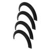 4pcs Wheel Eyebrow Protector Guard Flexible Widened Wheel Arches Lips Universal Car Accessory