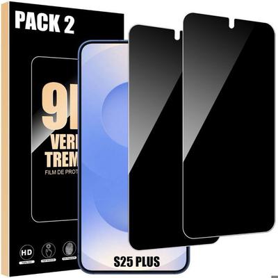 2x Screen Protector - BOOLING - for Samsung Galaxy S25 Plus - Tempered Glass Anti-Spy
