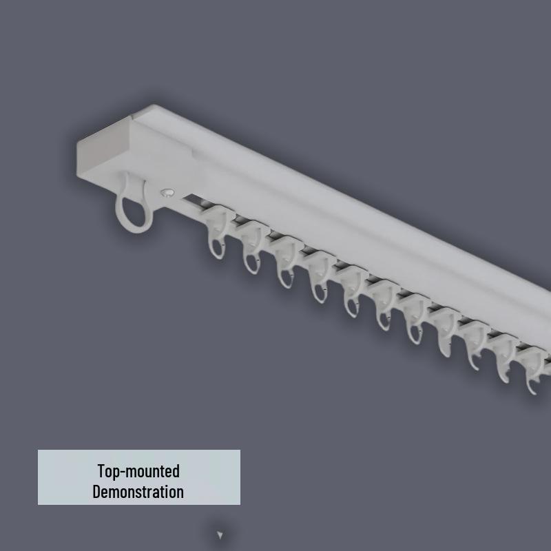 No-Drill Sliding Curtain Rod for Tight Spaces