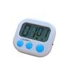 Kitchen Timer, Stylish and Cute, Long Countdown Timer, Magnetic, Loud Alarm, Stopwatch, Compact, Easy To Use, Desk Clock, Stand-Up or Hanging (White,