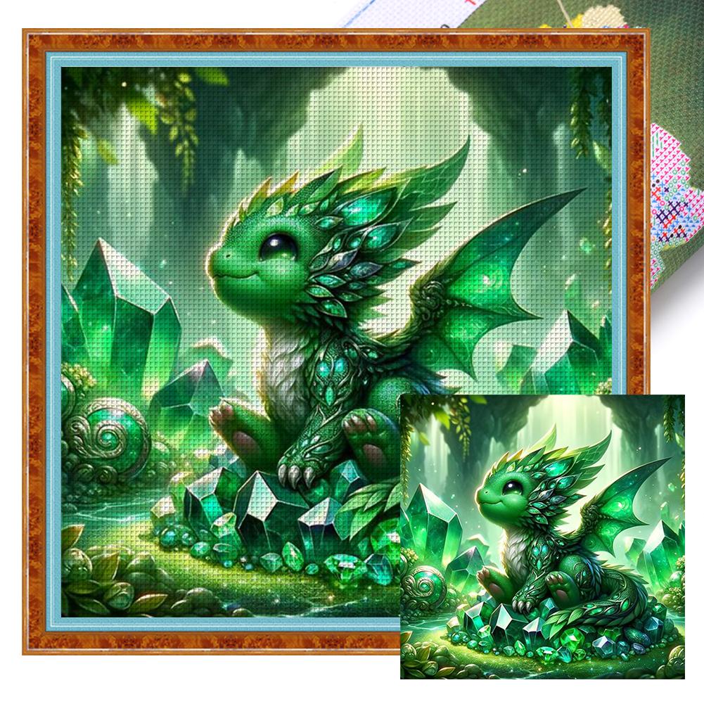 Cute Cat/Dog Full Embroidery Eco-cotton Thread 11CT Printed Cat Cross Stitch Kit Arts DIY Handmade Ornament Home Decor 40*40cm