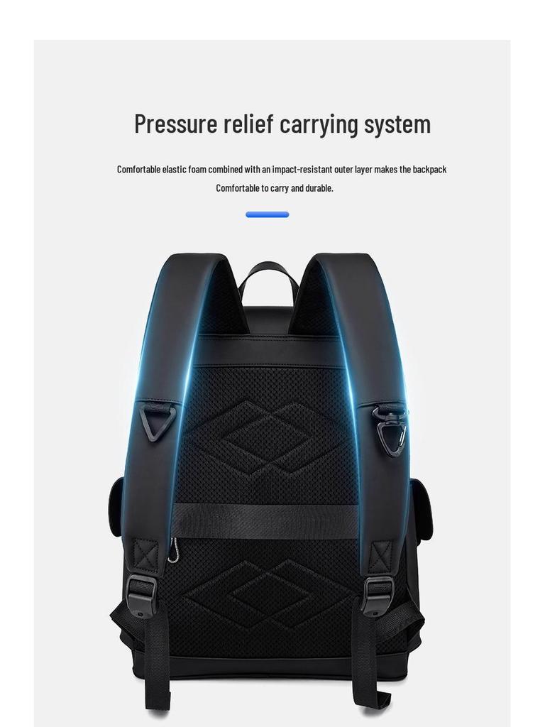 Mark Fairwhale Large Capacity Water-Repellent Backpack for Men & Women - Ideal for Business, Travel, Commute & School