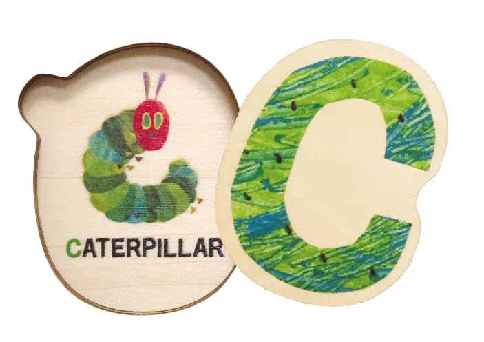 Witthart Velmi hladová housenka Abecední puzzle 26 dílků
