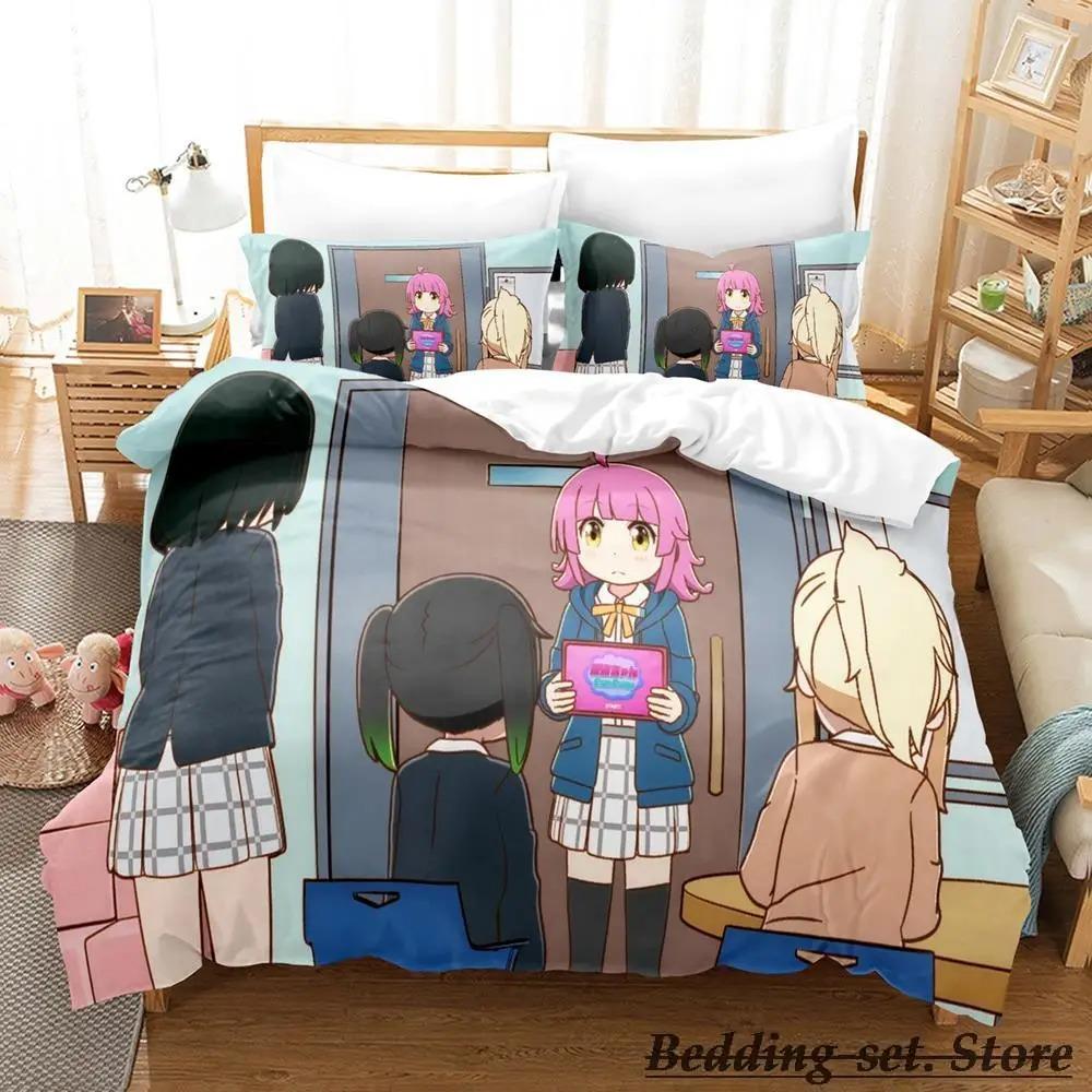 NIJIYON ANIMATION Bed Ensemble Single Size Single Size Full Queen Dimension King Size Size Bed Kit Adult Kid Bedroom Duvetcover Sets Anime parure de