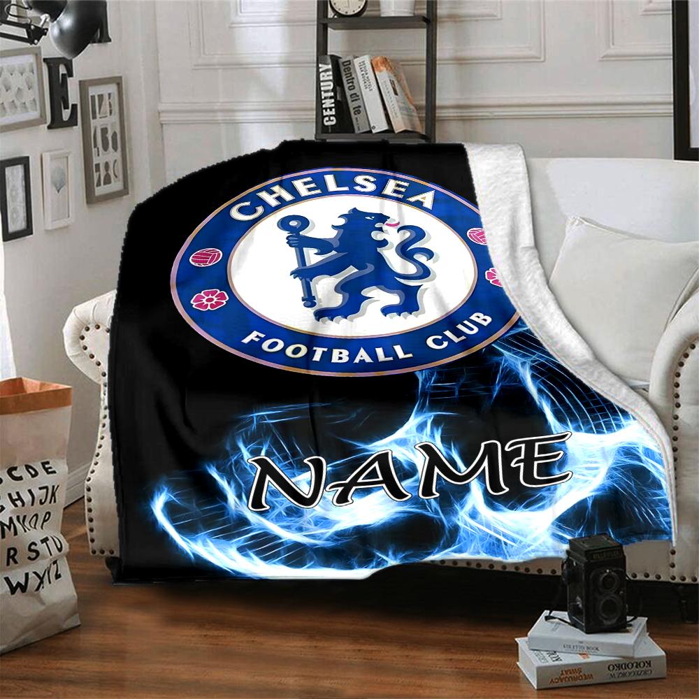 Custom Name "Juventus Jersey" Blanket for Couch & Bed, Plush Cozy Fuzzy Blanket Super Soft & Warm Blankets for Fall and Winter. 0908254