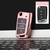 Soft Tpu Car Key Case Cover For Volkswagen For Vw Golf 7 Mk7 Seat Ibiza Leon Fr 2 Altea Aztec For Skoda Octavia