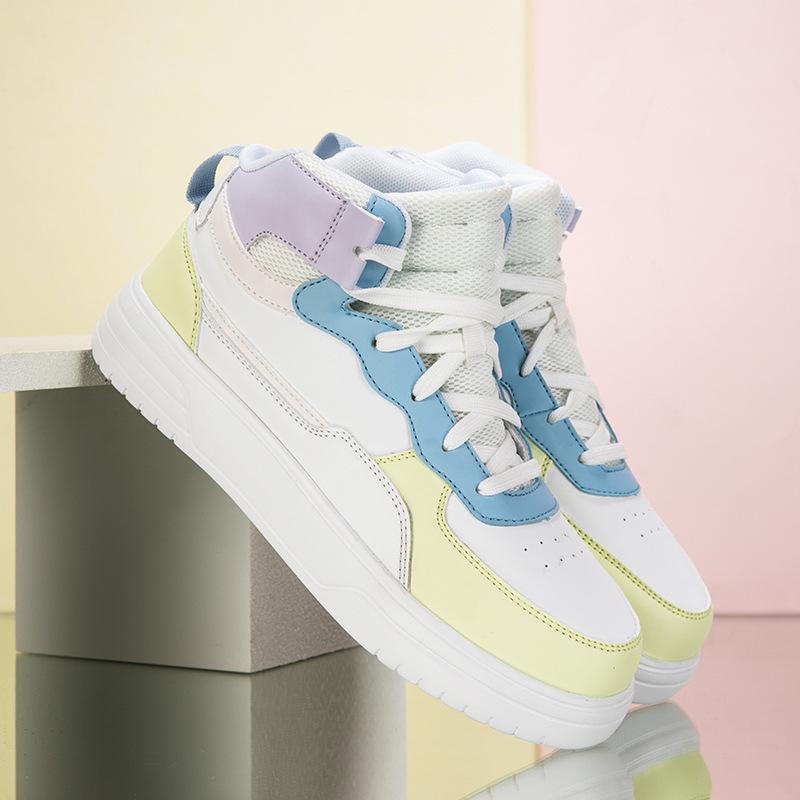 Spring and summer high-top fashion casual large size outdoor non-slip platform tide shoes couple sports