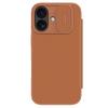 NILLKIN Qin Pro Series for iPhone 17 Case with Card Slots Leather Phone Cover