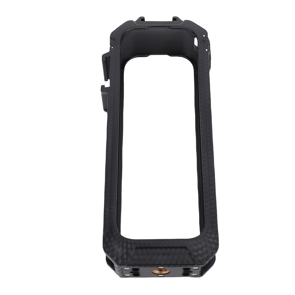 Protective Cage Fit for Insta360 X5 Action Camera Magnetic Quick Release Handheld Camera Housing Case Frame with Cold Shoe 1/4 Inch Screw Hole