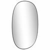 Wall Mirror Black 80x50 cm