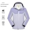 Thickened 3-in-1 Workwear Mountaineering Jacket with Custom Embroidery Logo for Winter 4S Shop Enterprise Culture.