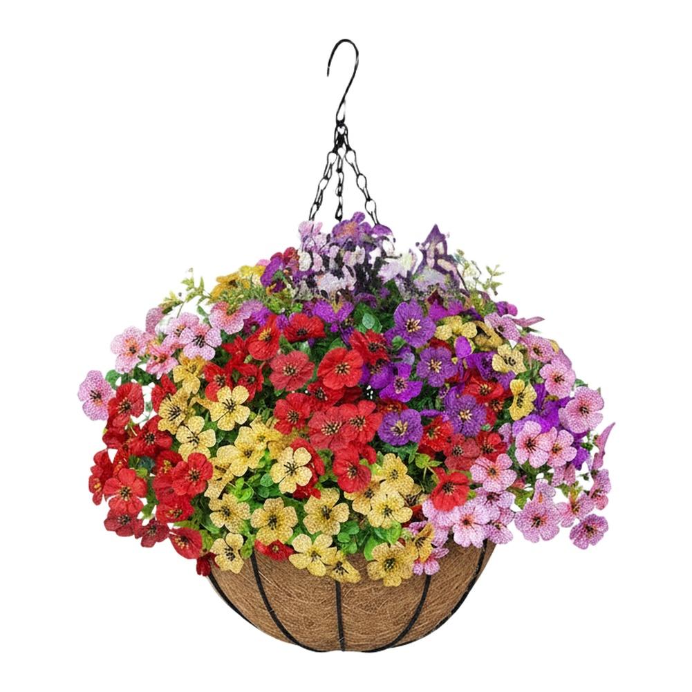 Garden Decor Artificial Flowers Includes Plastic Grass Includes Foam Detailed Instructions Wedding Decoration For Balcony