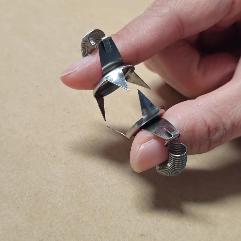 Edelstahl Töpferware Fingergriff Glasurapplikator Werkzeug Metall Keramik Tauchbeschichtung Zubehör Unaufgeladen Manuelle Bedienung