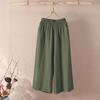 Womens Baggy Wide Leg Pants Summer High Waisted Palazzo Pants Beach Vacation Casual Trousers With Pockets