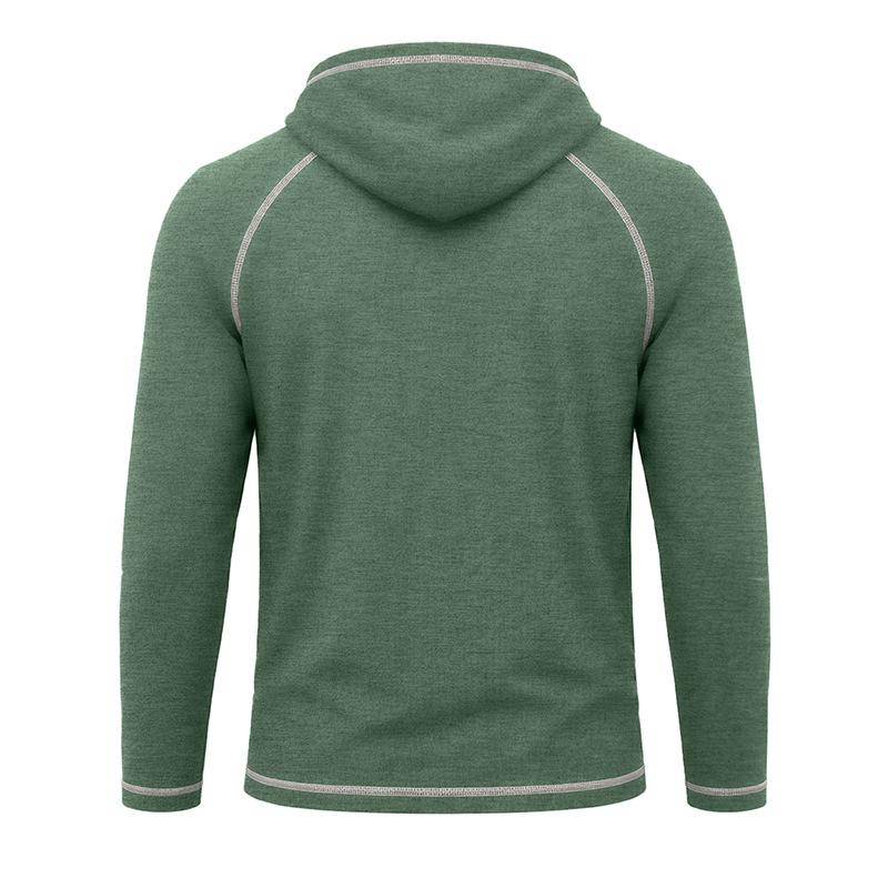 Men S Hooded Long Sleeve T Shirt