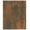 815642 vidaXL Vanity Unit Smoked Oak 60x38.5x48 Cm Engineered Wood