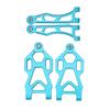 RC Car Front Upper Lower Suspension Arms Front Upper Lower Swing Arm with Steering Cups for SCY