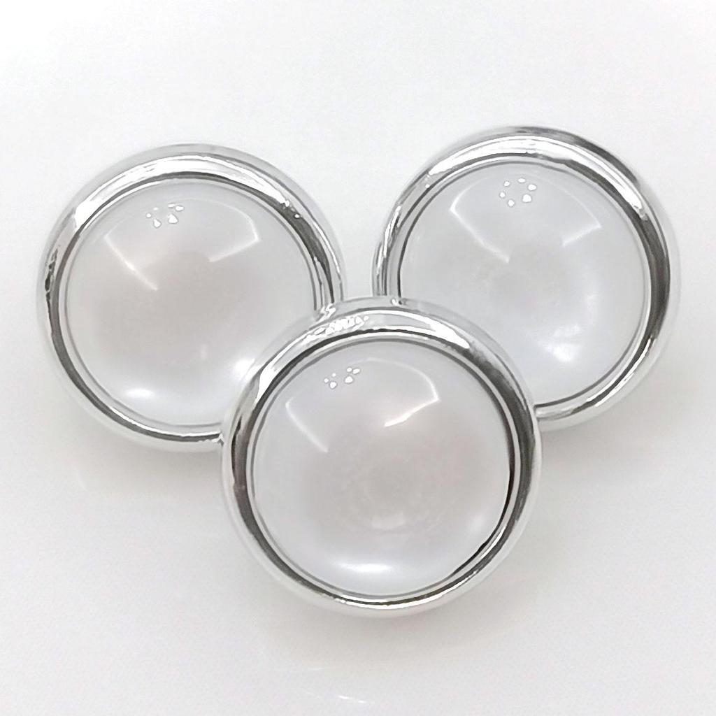 10pcs Pretty Plating Buttons Square Round Buttons Coat Windbreaker Sweater Accessories Various Styles DIY Sewing Supplies