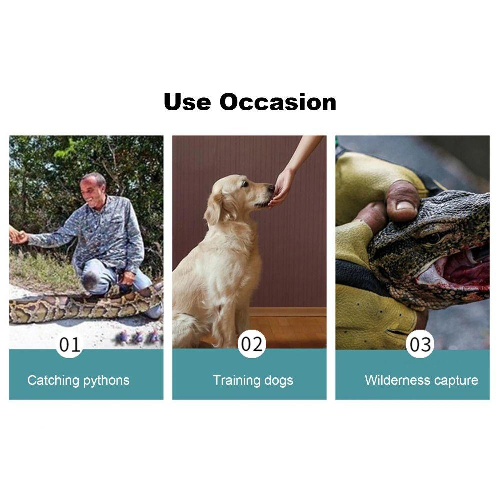 Anti-Bite Biting Protective Gloves Anti-Scratch Work Gloves Anti-Bite Safety Glove  Cat Reptiles