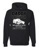 Dad & Daughter Always Heart To Heart Fathers Day Unisex Hoodie Sweatshirt