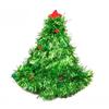 Tinsel Christmas Tree Hat on 1pc Headband Father Christmas Xmas Party Santa Fancy Dress Costume Hat Christmas Hat
