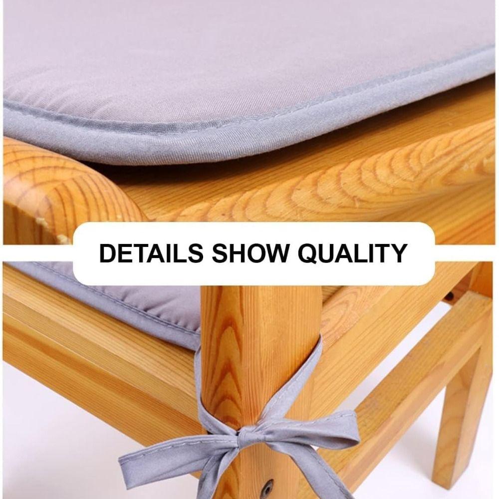Thick Foam Padding Seat Cushions 40X40cm Sponge Pads Comfortable Chair Pads Indoor