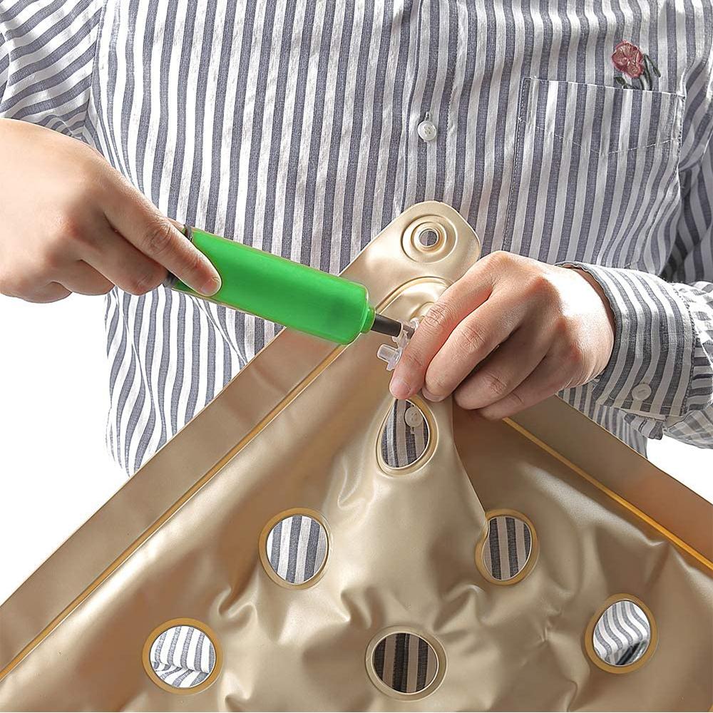 Inflatable Seat Cushions For Pressure Relief Waffle Cushions For Office Car