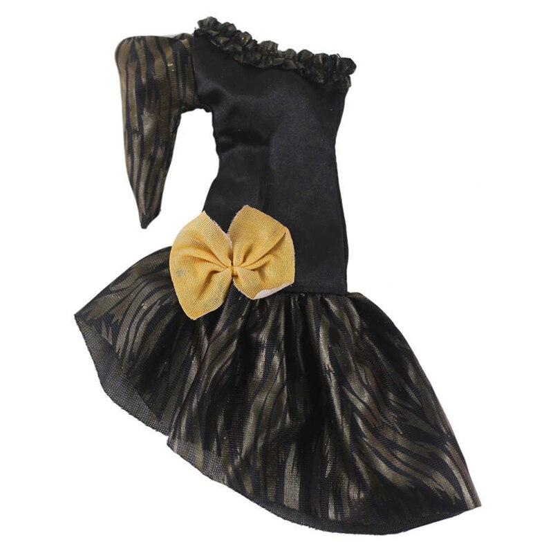 

Платье на одно плечо с бантом для куклы Барби, наряды для куклы 1/6, платье принцессы для кукольного домика Барби, аксессуары для кукол коричневый