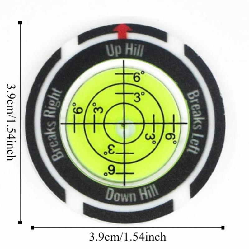 Ball Marker Golf Tools Leveler High Precision Golf Spirit Level  Gardening Architecture