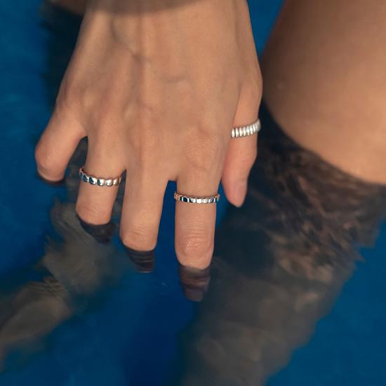 ANOTHER CELL GLASS BRICK RING