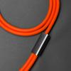 FONKEN 2 In 1 Type C 66W Liquid Silicone Fast Charging Cable For Samsung Xiaomi Zinc Alloy Lightning Charge Cable For iPone 14 Pro Max