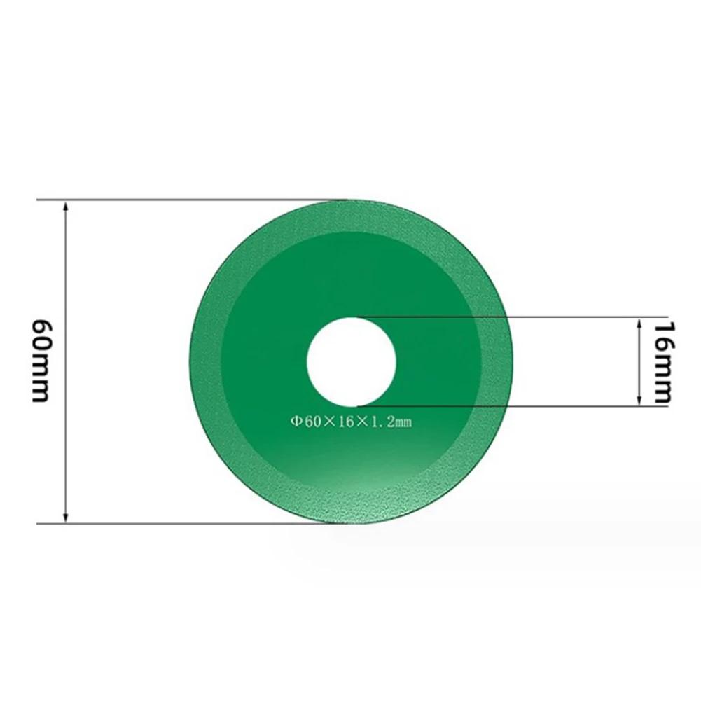 For Angle Grinder Cutting Disc Cutting Blade Cutting Disk Cutting Disc 70mm 50mm Green High Manganese Steel Wine Bottles