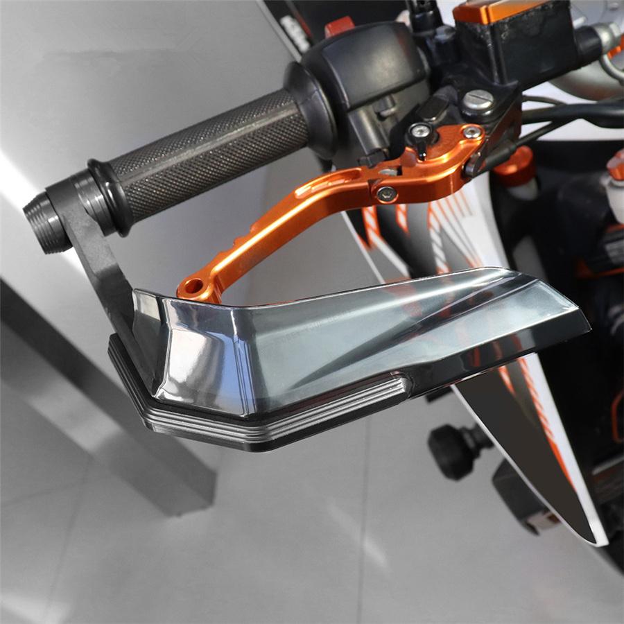 Paar ABS Motorrad Handprotektoren Motor Aluminium Winddicht Sanddicht 22mm