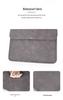 MacBook & Huawei Laptop Protector: 13-15.6 Inch Lambskin Pattern Sleeve