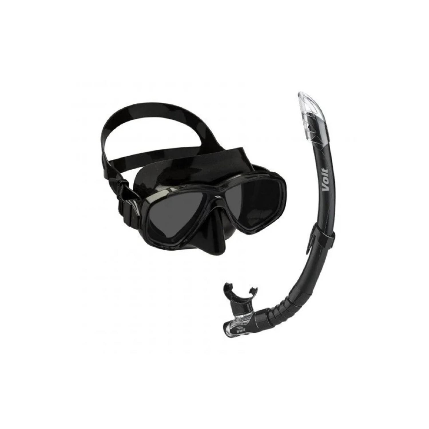 

Набор для подводного плавания унисекс, черные очки для плавания