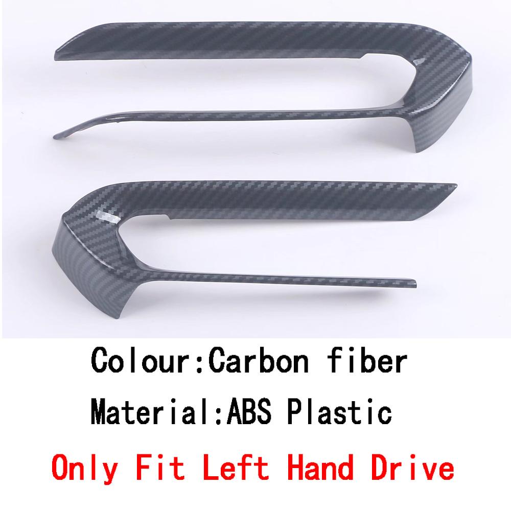 For Toyota Venza/Harrier    2024 Car Interior Side Left+Right Air Condition Outlet Vent Trim Cover Frame Sticker