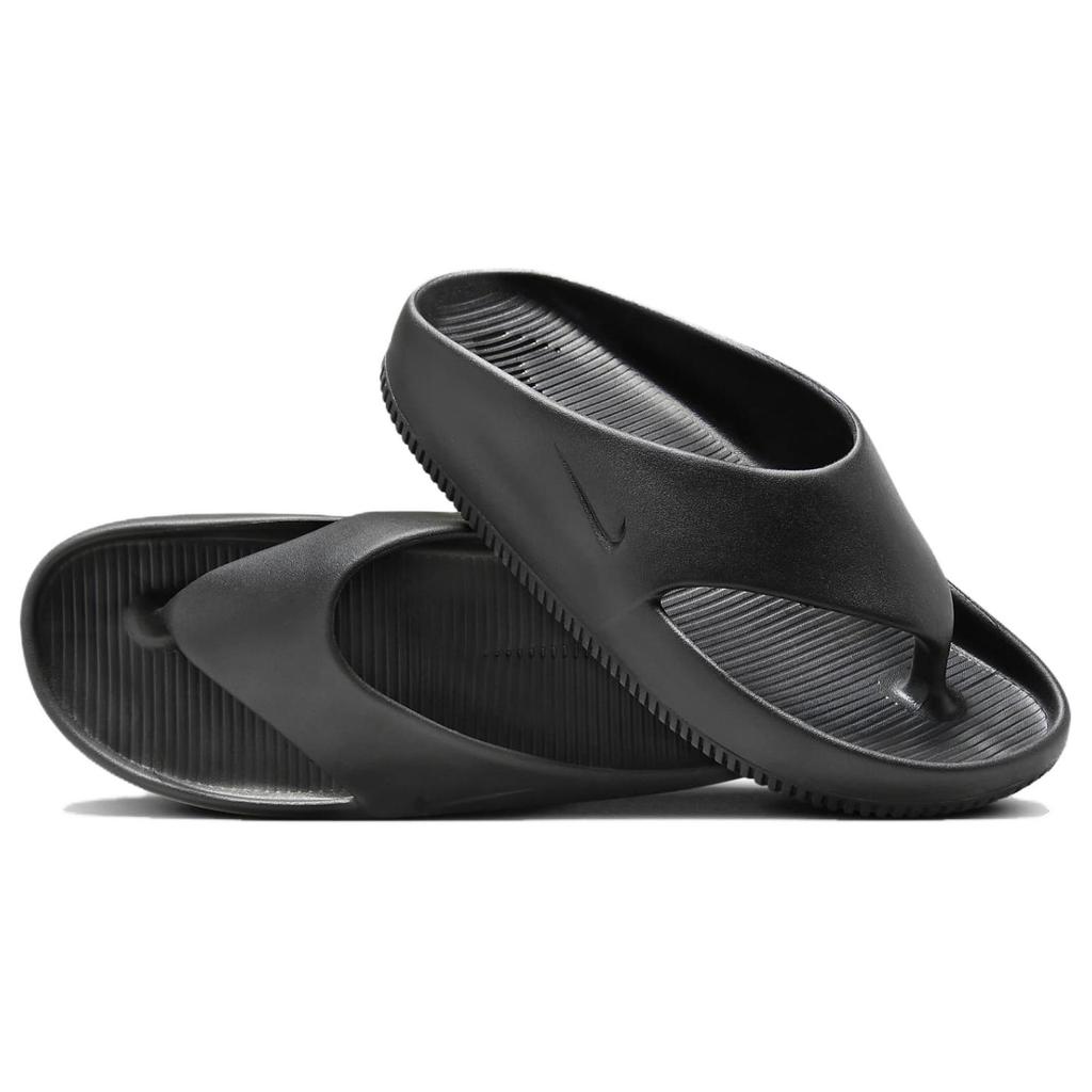 New Nike Calm Flip Flop Slipper 'Black' FD4119-001